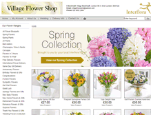 Tablet Screenshot of blackheathvillageflowers.co.uk